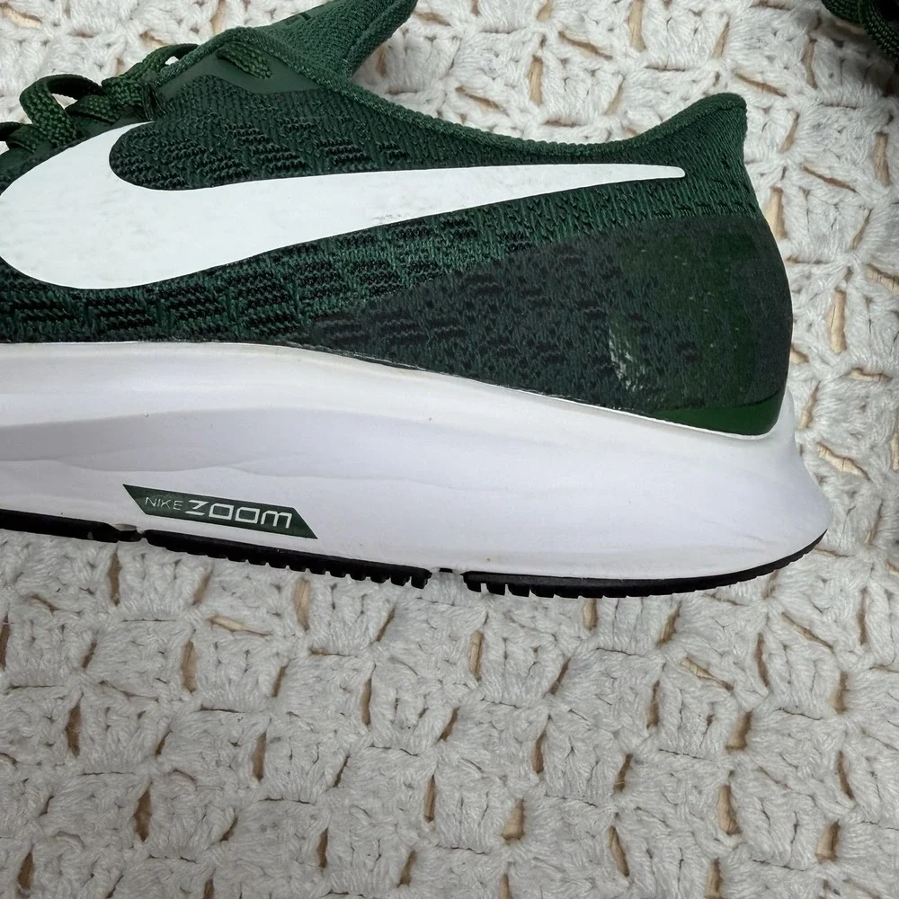 Nike Air Zoom Pegasus 35 TB Pro Running Shoes Men's 10.5 Green A03905-301